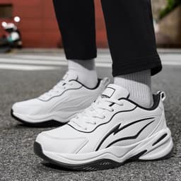 image-Unisex PU Running Shoes EVA Insole Model 875