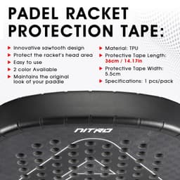 image-AMA SPORT FP04 Padel Racket Protector Tape
