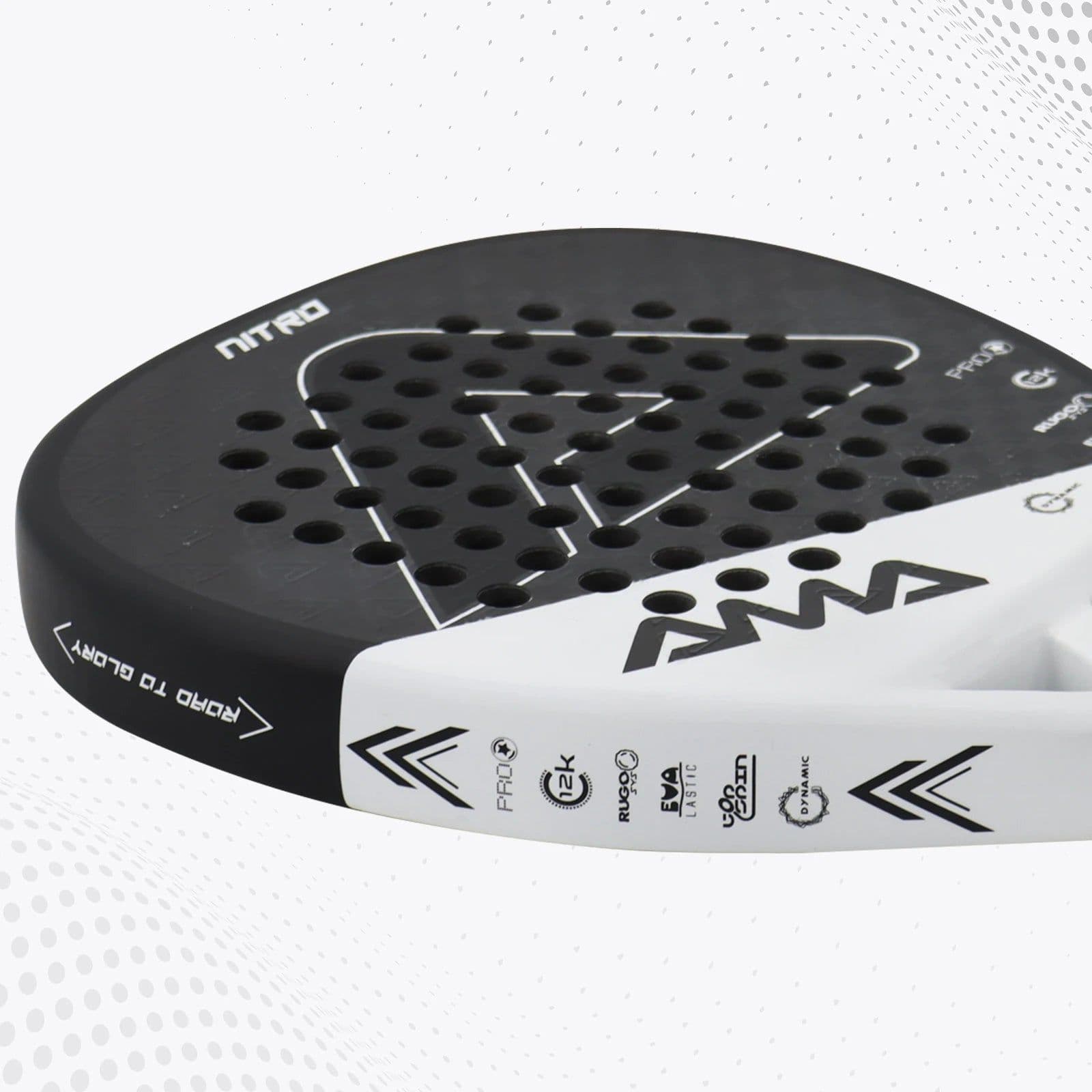 image-AMASPORT Nitro P43 12K Carbon Fiber Padel Racket