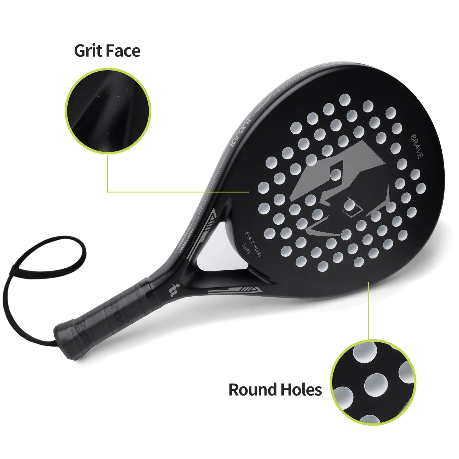 image-IANONI Padel Racket PR660/PR670 Carbon Fiber