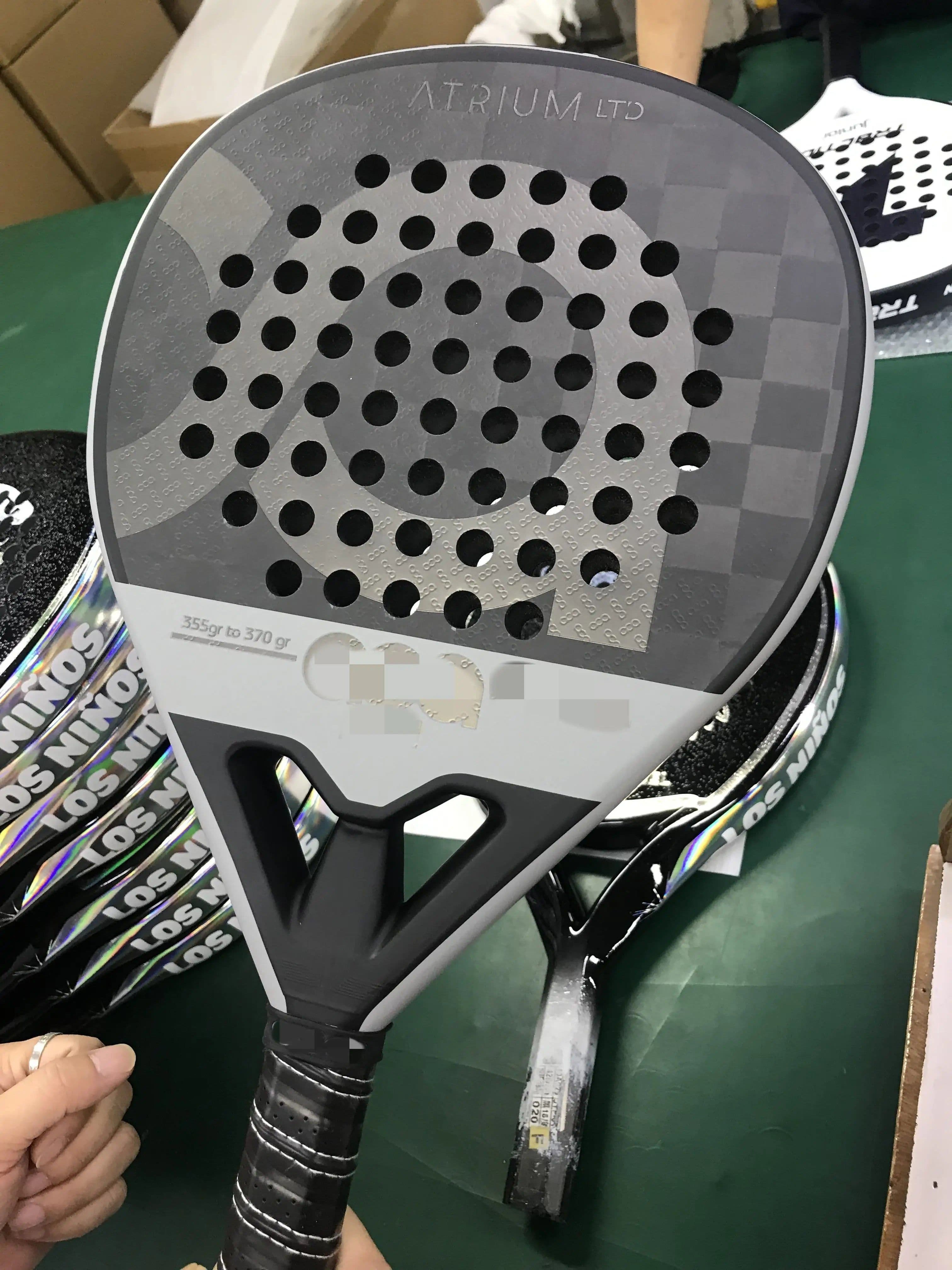 image-Weifengda Carbon Fiber 36mm Diamond Padel Paddle