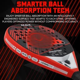 image-AMA SPORT P101 18K Carbon Fiber Padel Racket