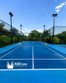 image-AlwaysGreen Padel Court 20x10M Steel Artificial Grass