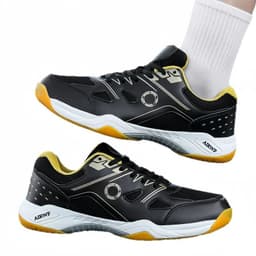 image-Men's Mesh Tennis Badminton Sneakers EVA Non-slip