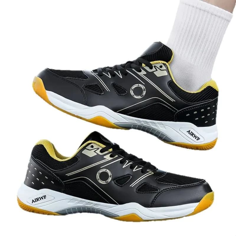 image-Men's Mesh Tennis Badminton Sneakers EVA Non-slip