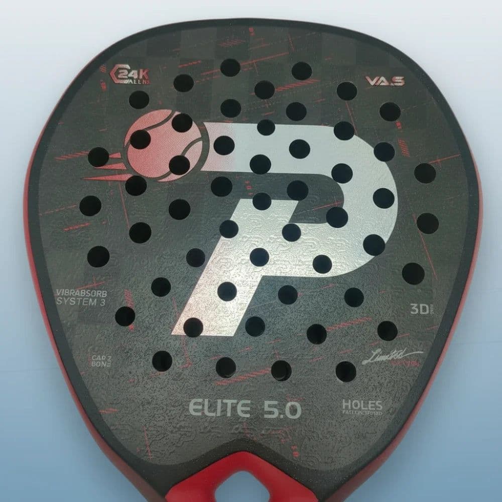 image-PatsSport 24K Carbon Fiber Padel Racket 260 Diamond