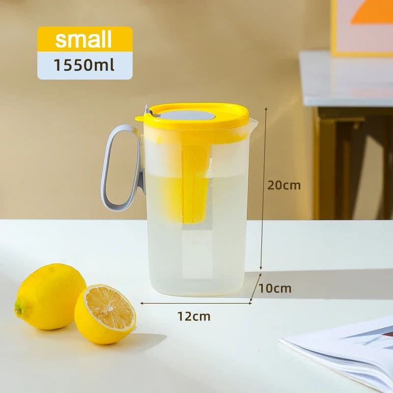 image-KANGXINGDA 1550ml PP Pitcher with Fruit Tea Infuser