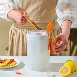 image-KANGXINGDA 1550ml PP Pitcher with Fruit Tea Infuser