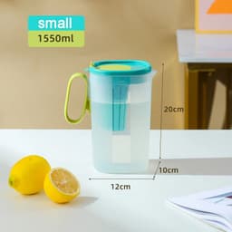 image-KANGXINGDA 1550ml PP Pitcher with Fruit Tea Infuser