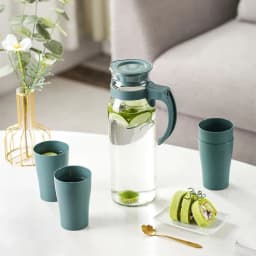 image-Kangxingda Glass Water Pitcher 1100ml SH3131