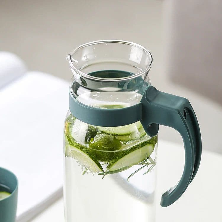image-Kangxingda Glass Water Pitcher 1100ml SH3131