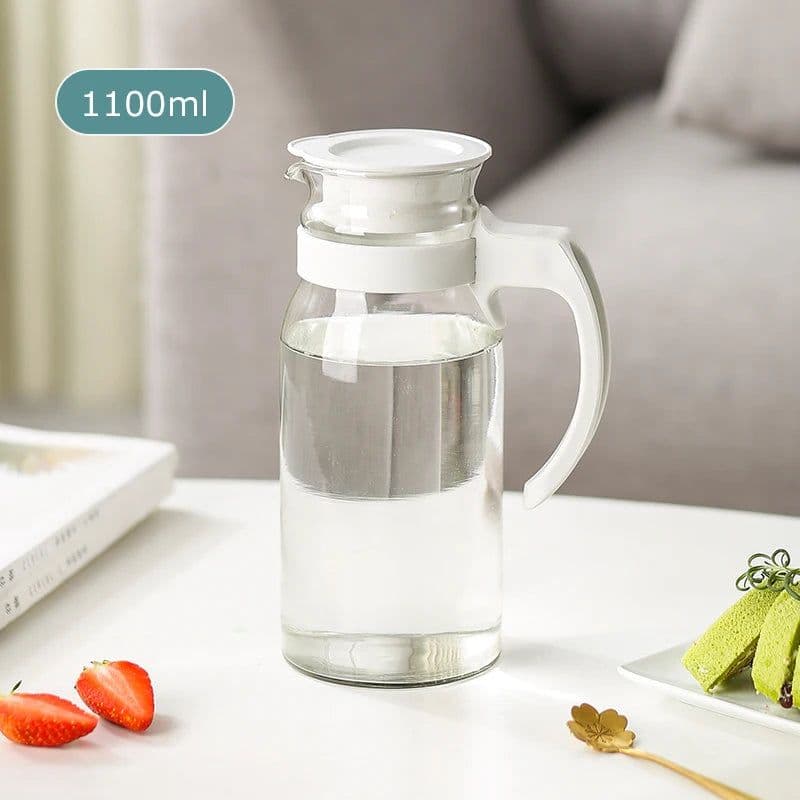 image-Kangxingda Glass Water Pitcher 1100ml SH3131