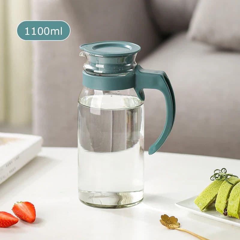 image-Kangxingda Glass Water Pitcher 1100ml SH3131