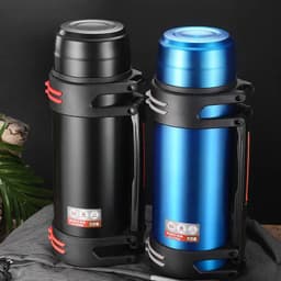 image-4L Stainless Steel Vacuum Thermos Flask, 48H Heat Retention