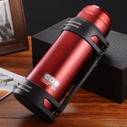 image-4L Stainless Steel Vacuum Thermos Flask, 48H Heat Retention