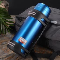 image-4L Stainless Steel Vacuum Thermos Flask, 48H Heat Retention