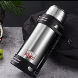 image-4L Stainless Steel Vacuum Thermos Flask, 48H Heat Retention