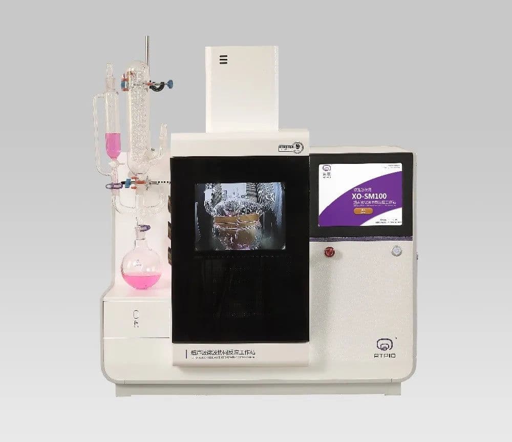image-ATPIO Ultrasound Microwave Assisted Reaction Kettle 220V