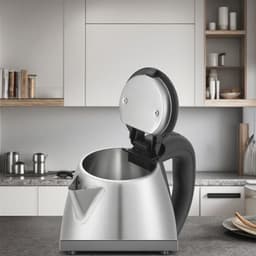image-Ousheng Cordless Electric Kettle 1.2L Stainless Steel
