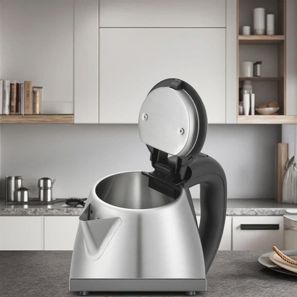 image-Ousheng Cordless Electric Kettle 1.2L Stainless Steel