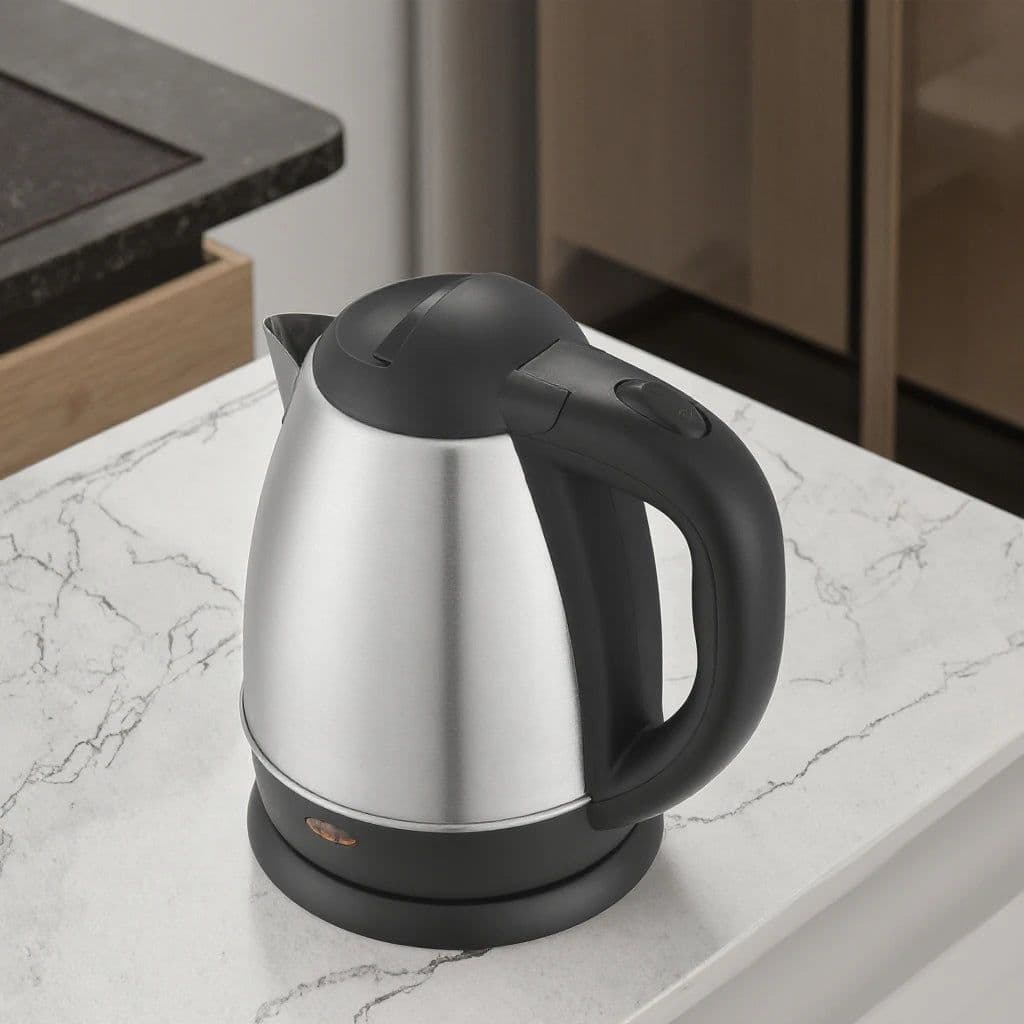 image-Ousheng Cordless Electric Kettle 1.2L Stainless Steel