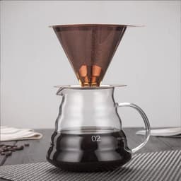 image-WUJIAWU Glass Coffee Maker 500ml