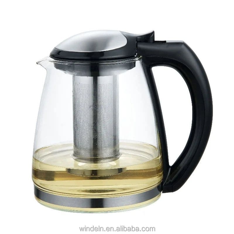 image-Fushida Borosilicate Glass Teapot 2000ml AS-086A
