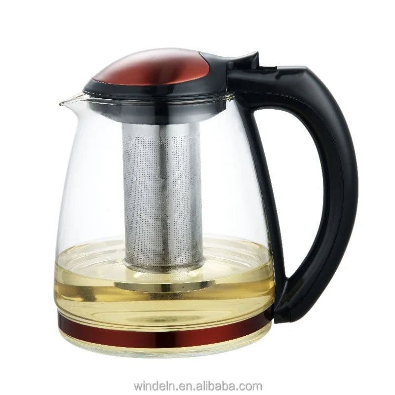 image-Fushida Borosilicate Glass Teapot 2000ml AS-086A