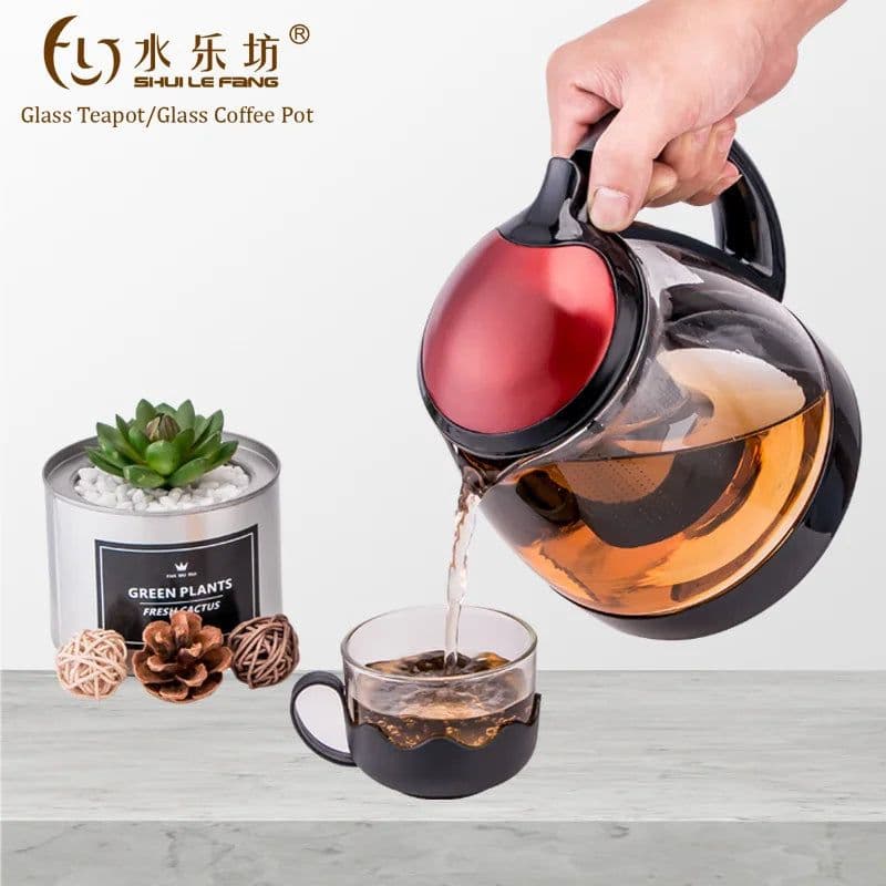 image-Fushida Borosilicate Glass Teapot 2000ml AS-086A