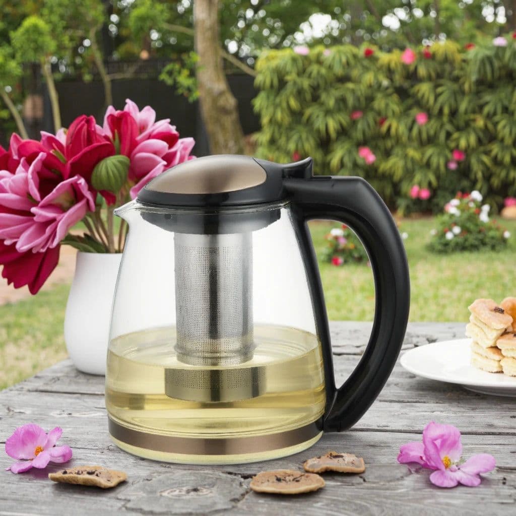 image-Fushida Borosilicate Glass Teapot 2000ml AS-086A