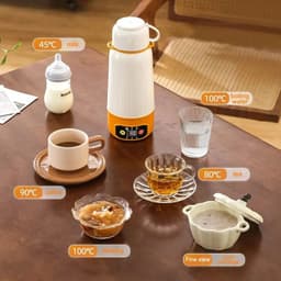 image-Jingpeng Portable Electric Kettle 1L 12V/110V Car Home