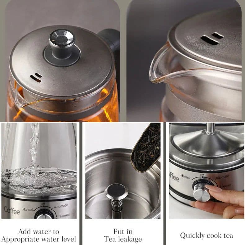 image-1.3L High Borosilicate Glass Electric Kettle K011