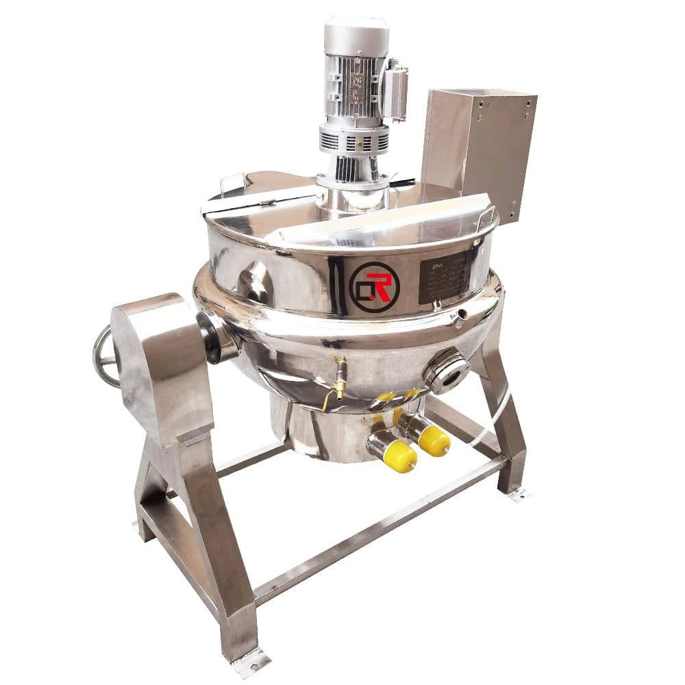 image-QR Industrial Jacketed Kettle Mixer 7000L