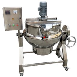 image-QR Industrial Jacketed Kettle Mixer 7000L