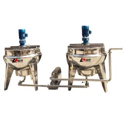 image-QR Industrial Jacketed Kettle Mixer 7000L