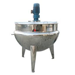 image-QR Industrial Jacketed Kettle Mixer 7000L