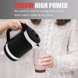 image-RAF 2.0L Cordless Electric Kettle with Temperature Control