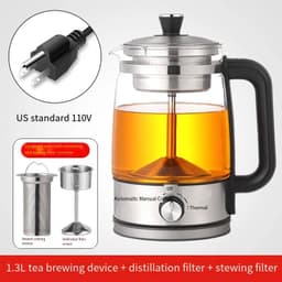 image-Huaqun Electric Kettle 1.3L Auto Shut-Off 600W