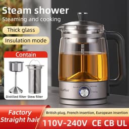 image-Huaqun Electric Kettle 1.3L Auto Shut-Off 600W