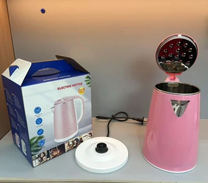 image-Cordless Electric Kettle 2.3L 1500W Remote Control