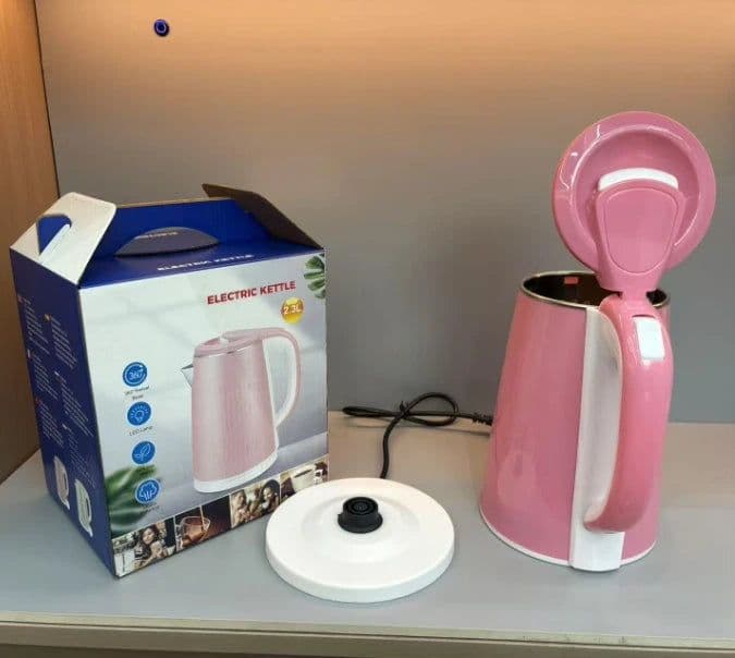 image-Cordless Electric Kettle 2.3L 1500W Remote Control