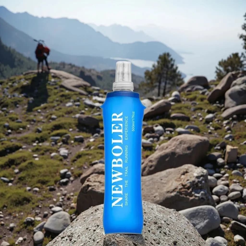 image-250ml TPU Collapsible Soft Flask Water Bottle