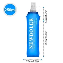 image-250ml TPU Collapsible Soft Flask Water Bottle