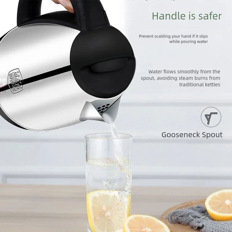 image-HZ-2419 Stainless Steel Electric Kettle 2.0L