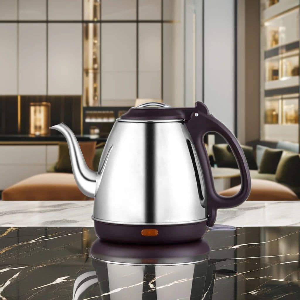 image-TANG STYLE Cordless Electric Kettle 1.2L Stainless Steel