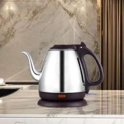 image-TANG STYLE Cordless Electric Kettle 1.2L Stainless Steel