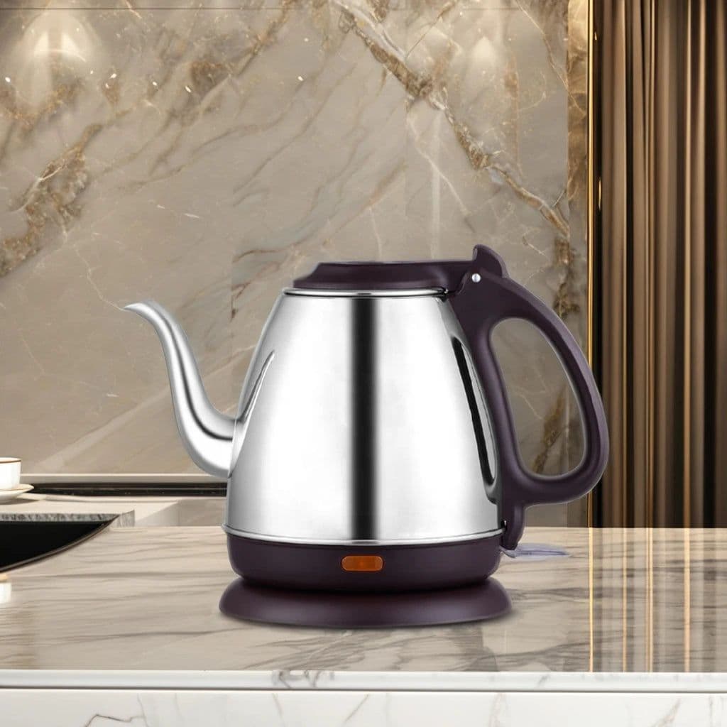 image-TANG STYLE Cordless Electric Kettle 1.2L Stainless Steel