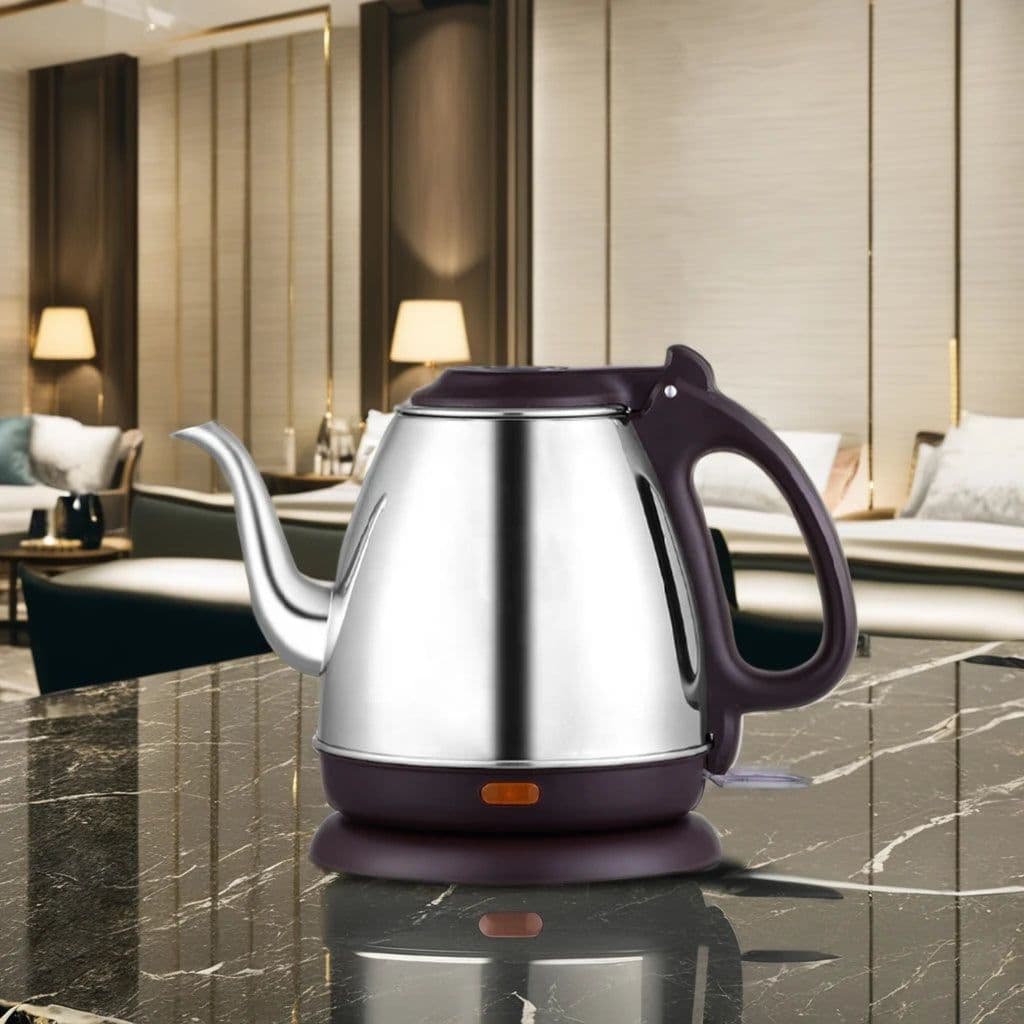 image-TANG STYLE Cordless Electric Kettle 1.2L Stainless Steel