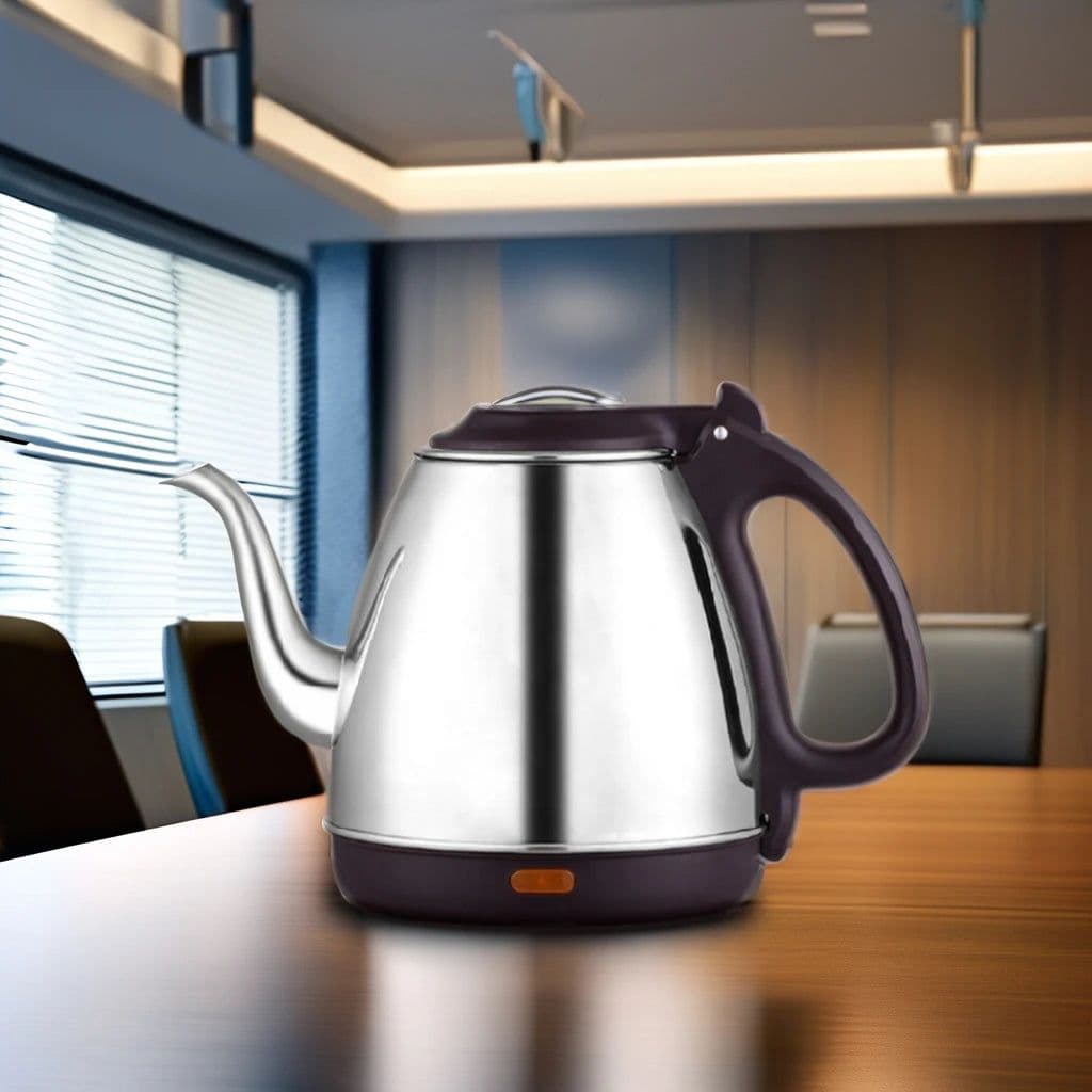 image-TANG STYLE Cordless Electric Kettle 1.2L Stainless Steel