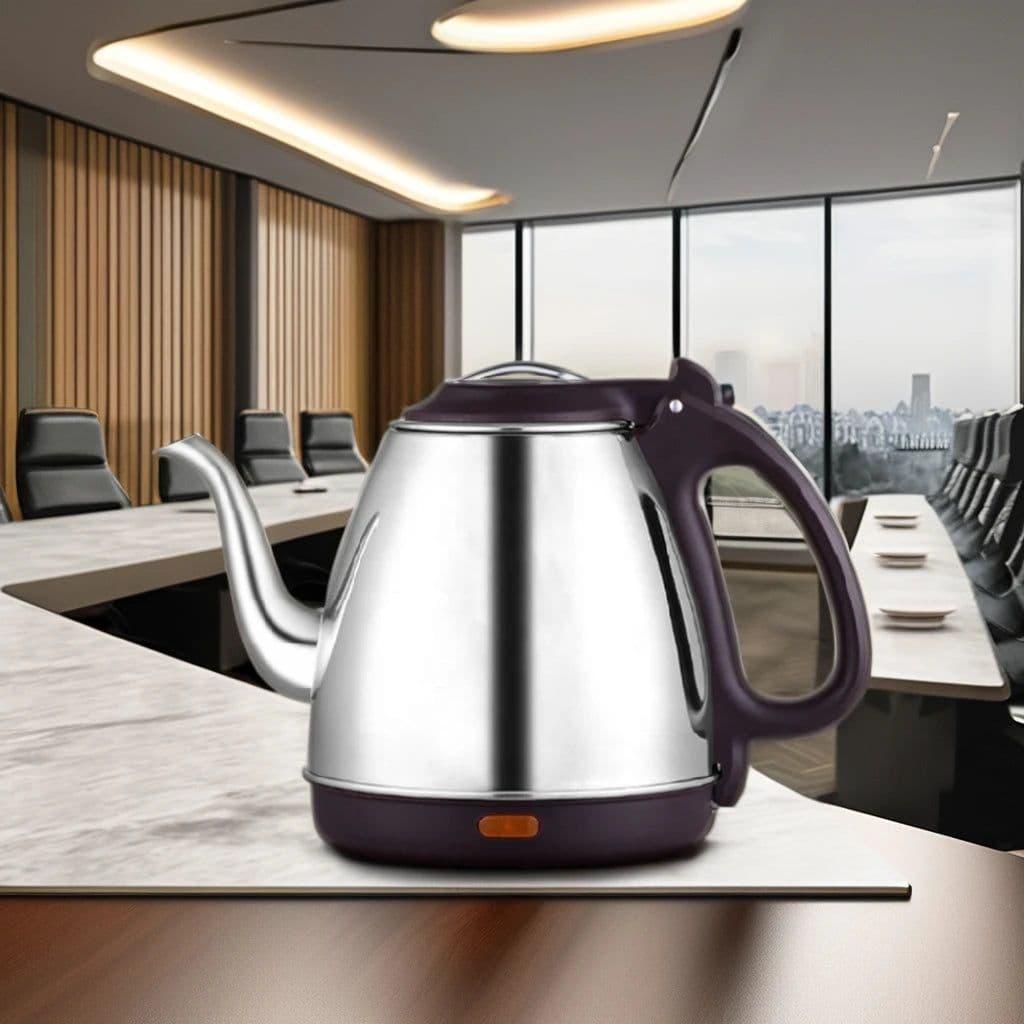 image-TANG STYLE Cordless Electric Kettle 1.2L Stainless Steel